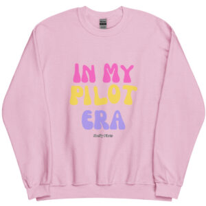 Cozy Pilot Print Pullover