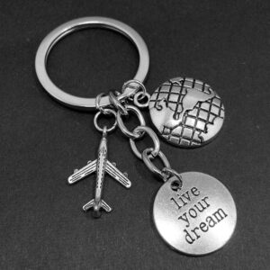 Pilot Dream Keychain Airplane